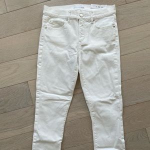 Loft white jeans